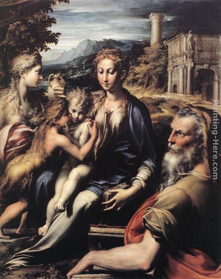 Parmigianino Madonna and Child with Saints